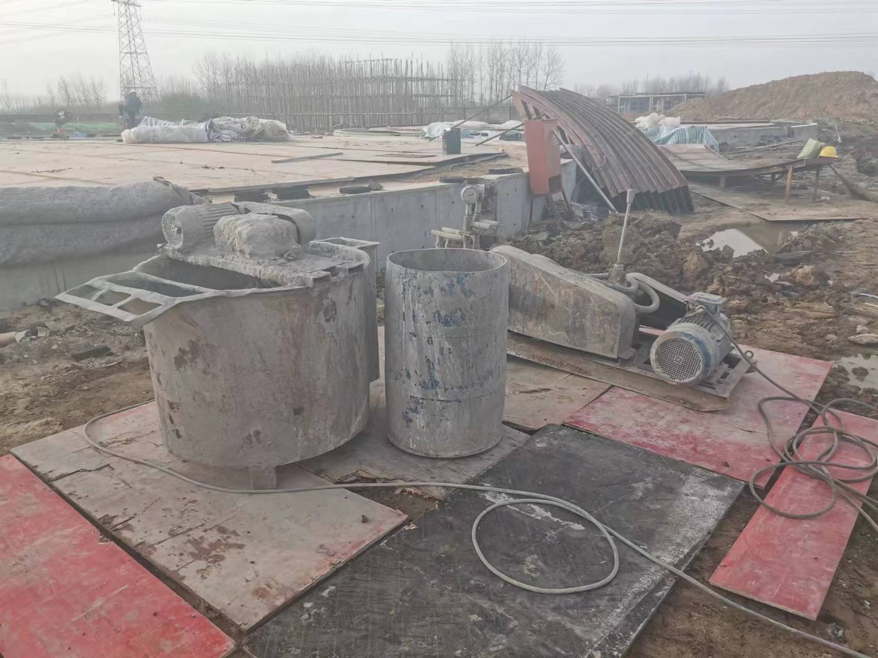 企石镇回填土注浆